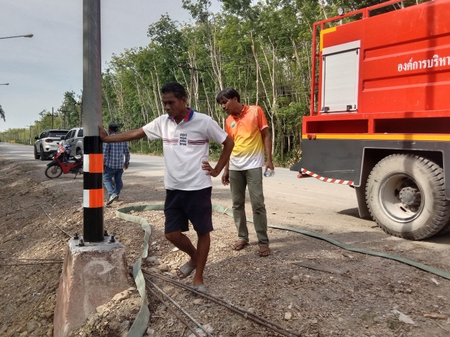 แก้ปัญหาระบบน้ำประปา ม.3 และม.7